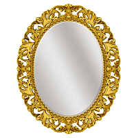 Caprigo PL040-ORO Зеркало в Багетной раме, 80х100 см, золото