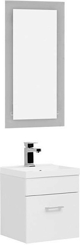 Aquanet 00231063 Нота Комплект мебели для ванной комнаты, белый купить  в интернет-магазине Сквирел