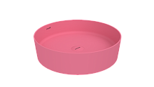 Creavit LP145-00SK00E-0000 Loop Раковина накладная 45х45 см, розовый