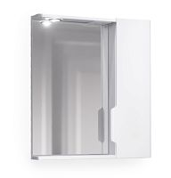 Jorno Mod.03.60/W Moduo Slim Зеркало-шкаф подвесной 60х70 см, белый купить  в интернет-магазине Сквирел