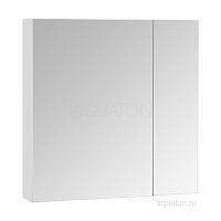 Акватон 1A263402AX010 Асти Зеркальный шкаф 70х70 см, белый купить  в интернет-магазине Сквирел