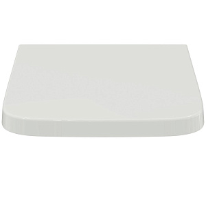 Ideal Standard T392701 Blend Cube Крышка-сиденье для унитаза, стандарт, микролифт, тип Wrapover, дюропласт, легкосъемное (шарниры Easy Take Off), белый