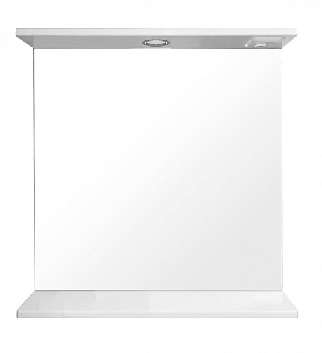 Loranto CS00049727 Best (Стиль) Зеркало, 65х70 см, белое купить  в интернет-магазине Сквирел