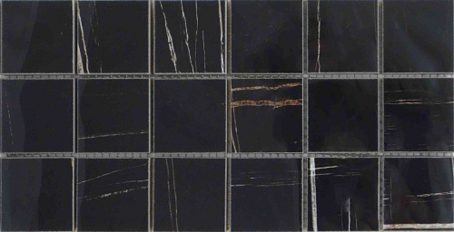 Мозаика Unico Tiles High Gloss Polished Mk.SaharaBlackPolished1530  купить в интернет-магазине Сквирел