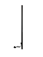 INDIGO LSE120-3BRRt Style Электрический полотенцесушитель без полочки, черный