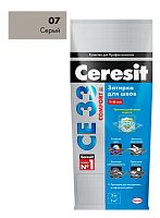 Затирка Ceresit CE 33 Comfort (серый 07)