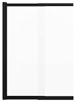 Azario AZ-NF6122 800 BLACK Merrit Шторка для ванны 80 см, профиль черный