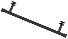 Сунержа 15-2012-0370 Полка прямая (L - 370 мм) н/ж для ДР Сунержа, муар темный титан (РЕ-64)
