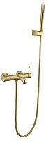 Boheme 463-MG Uno Смеситель для ванны с душем, золото матовое