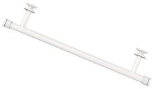Сунержа 12-2012-0370 Полка прямая (L - 370 мм) н/ж для ДР Сунержа, белый (RAL-9003)