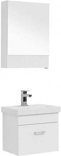 Aquanet 00254063 Нота Комплект мебели для ванной комнаты, белый купить  в интернет-магазине Сквирел