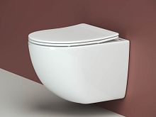 Ceramica Nova  CN3009 Унитаз подвесной с сиденьем