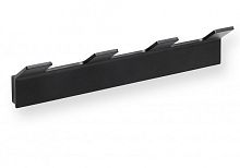 Bemeta 135105210 Nero Планка с 4-мя крючками 20.5 см, черный купить  в интернет-магазине Сквирел