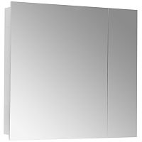 Акватон 1A267202LH010 Лондри Зеркальный шкаф подвесной 80x75 см, белый глянец