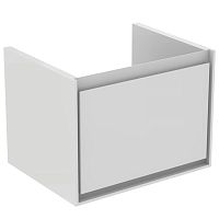 Ideal Standard E0846B2 Connect Air Cube Тумба для умывальника, 60 см, белый глянцевый + матовый